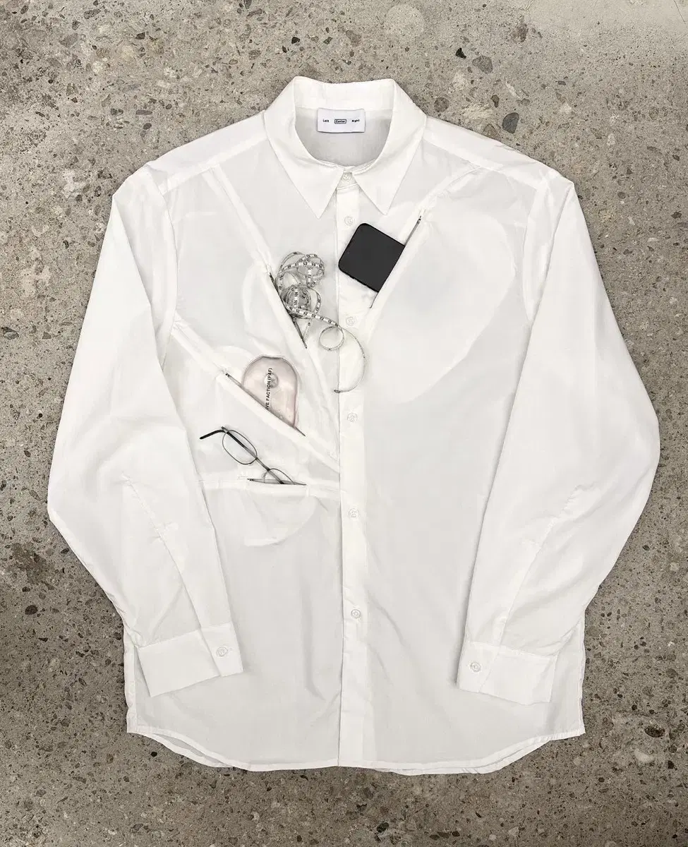 세일/PAF  5.1 SHIRT CENTER (WHITE) S